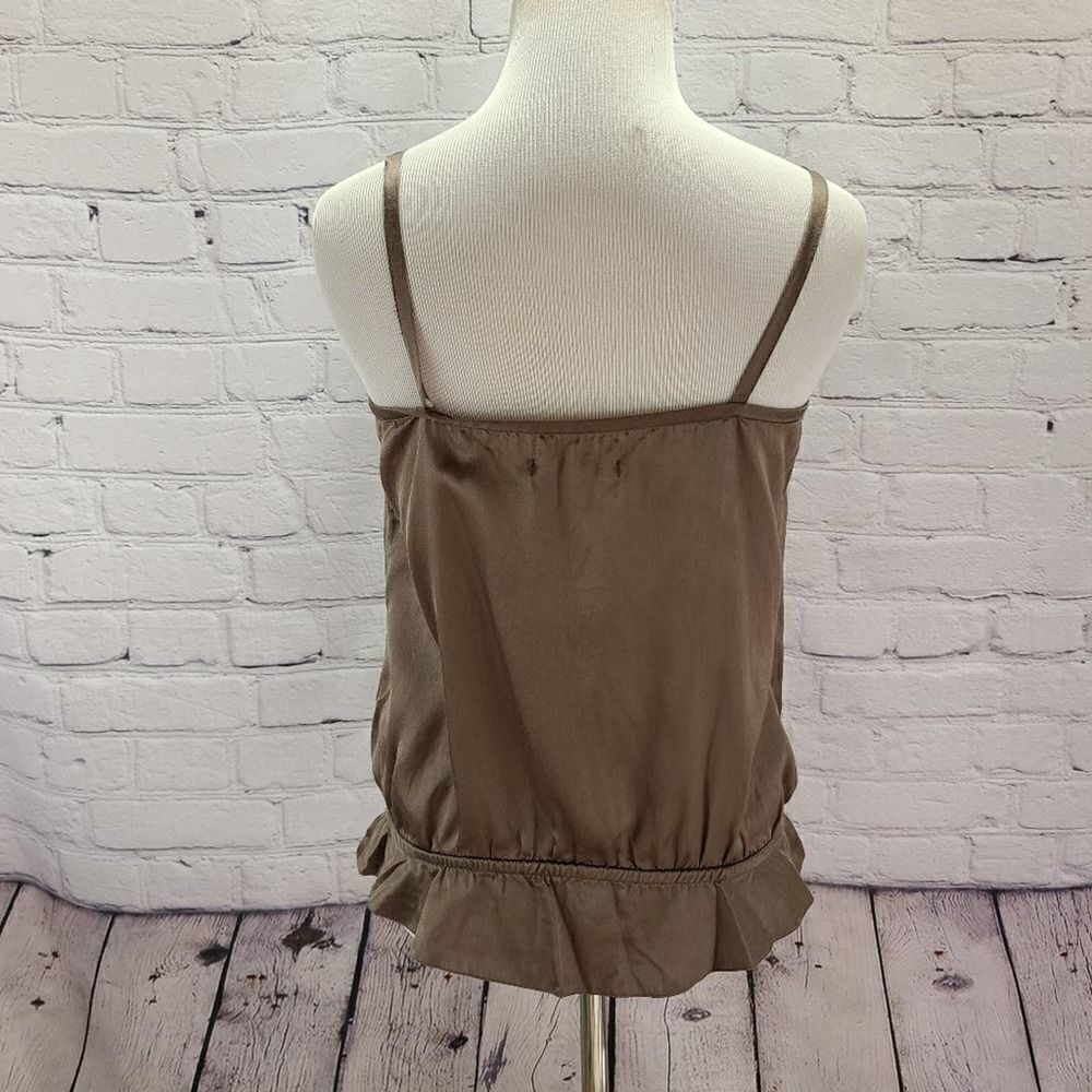 GAP brown spaghetti straped tank top - Picture 8 of 14